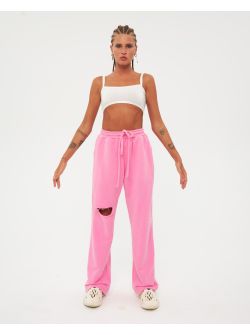 Джоггеры GRUNGE pink, Цвет: Розовый, Размер: Oversize