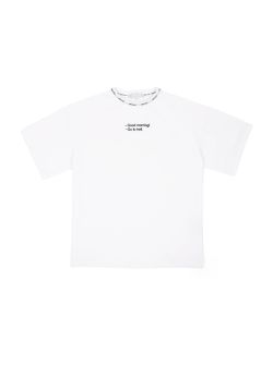 ФУТБОЛКА SORRY, I’M NOT™, GO TO HELL WHITE OVERSIZED, Цвет: Белый, Размер: XS